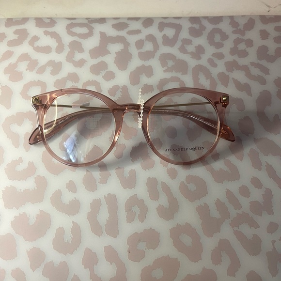 Alexander McQueen AM0093O Eyeglasses - Picture 3 of 5